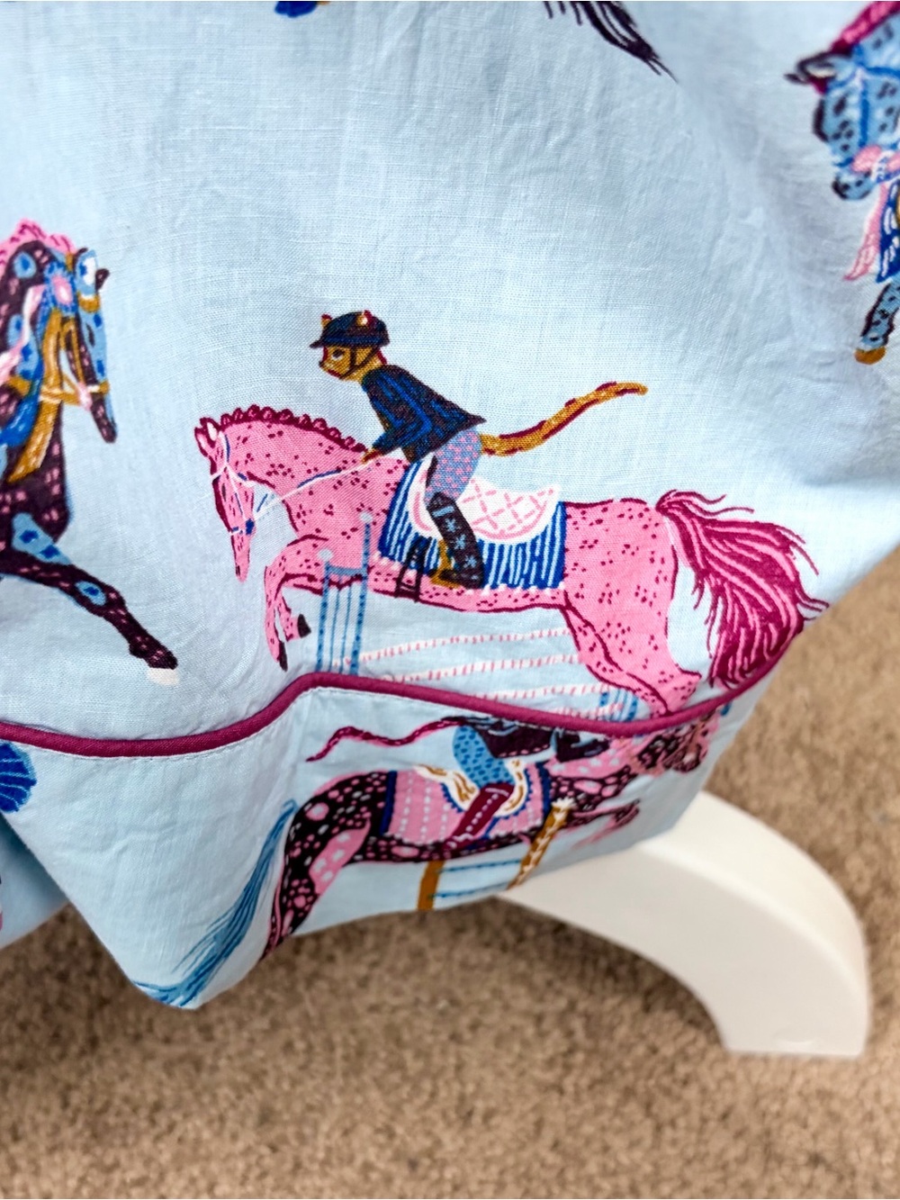 Printfresh 100% Organic Cotton Horse Show Pajama Pants Size XL Comfy Equestrian - Picture 8 of 14